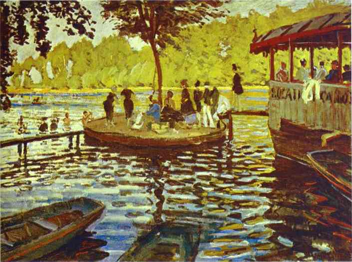 Le Grenouillère — Клод Моне