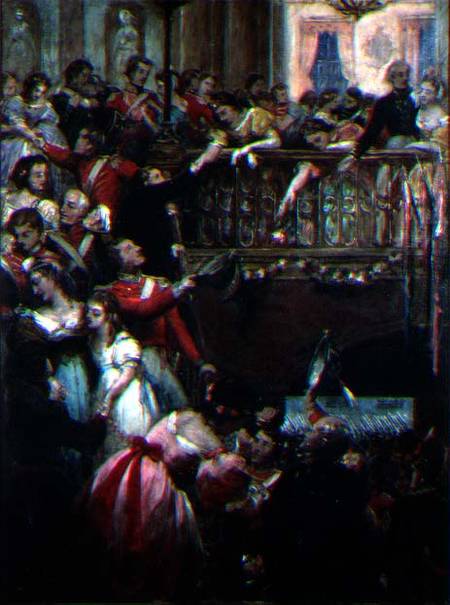 The Eve Of Waterloo — Henry Nelson O'neil