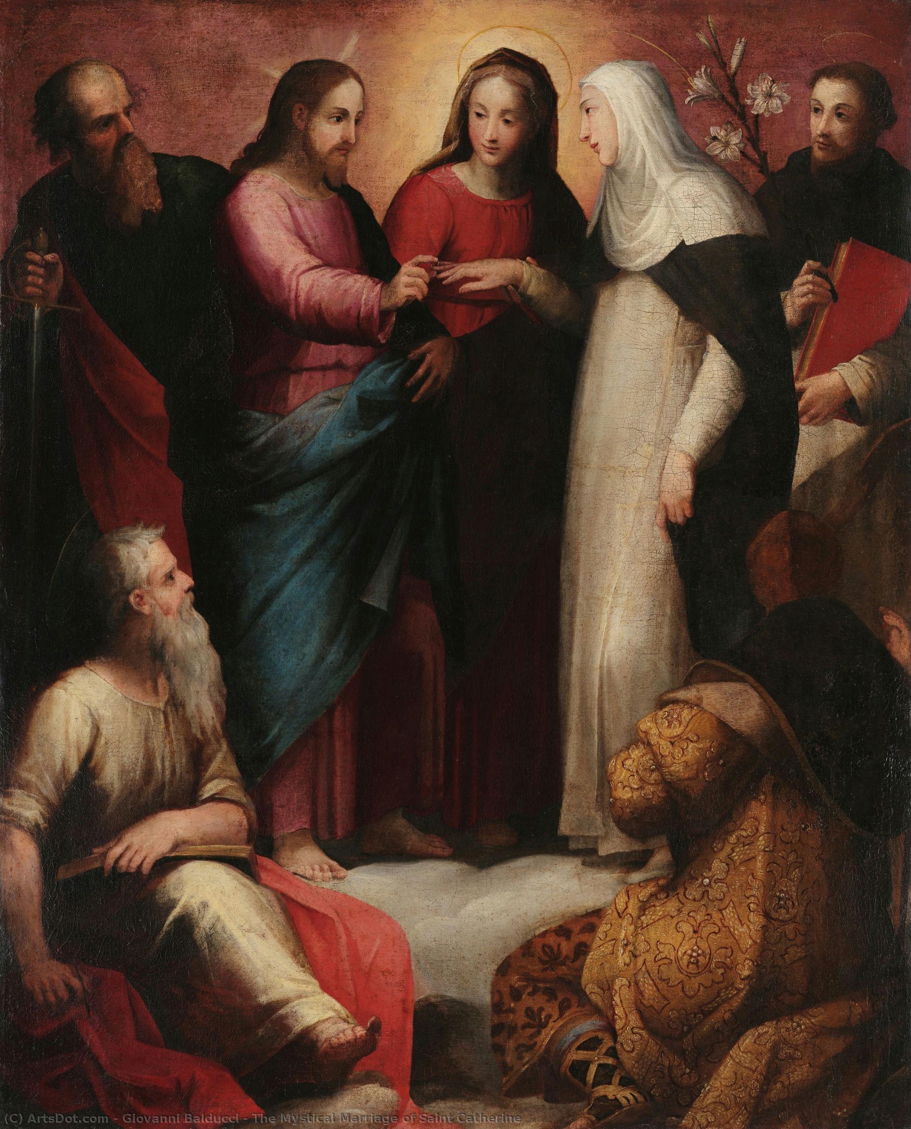 The Mystical Marriage Of Saint Catherine — Giovanni Balducci