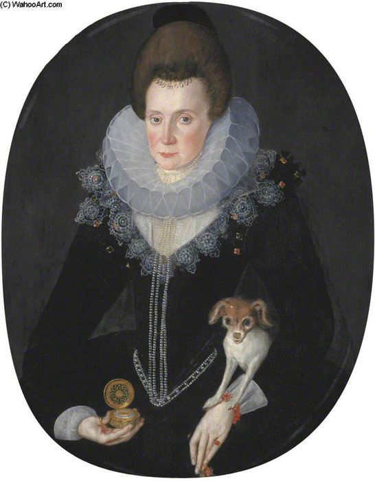 Lady Arabella Stuart, Only Daughter Of The 6th Earl Of Lennox — Robert Peake The Elder