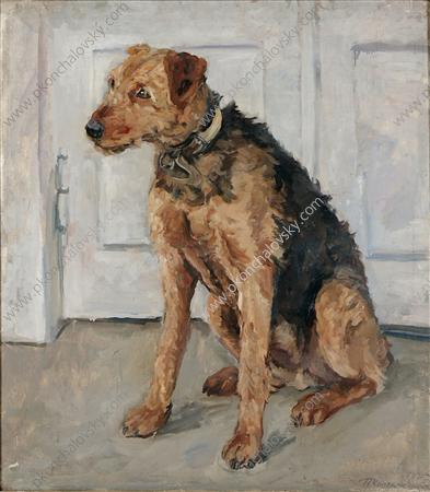 Airedale — Pyotr Konchalovsky