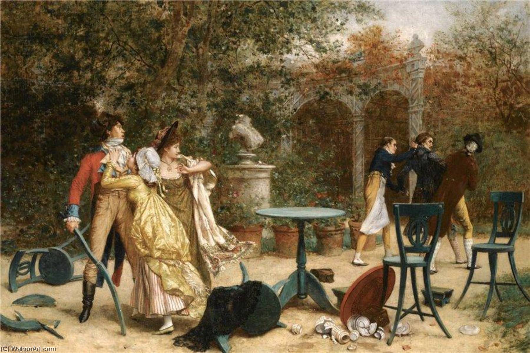 The Dispute — Frederik Henrdik Kaemmerer