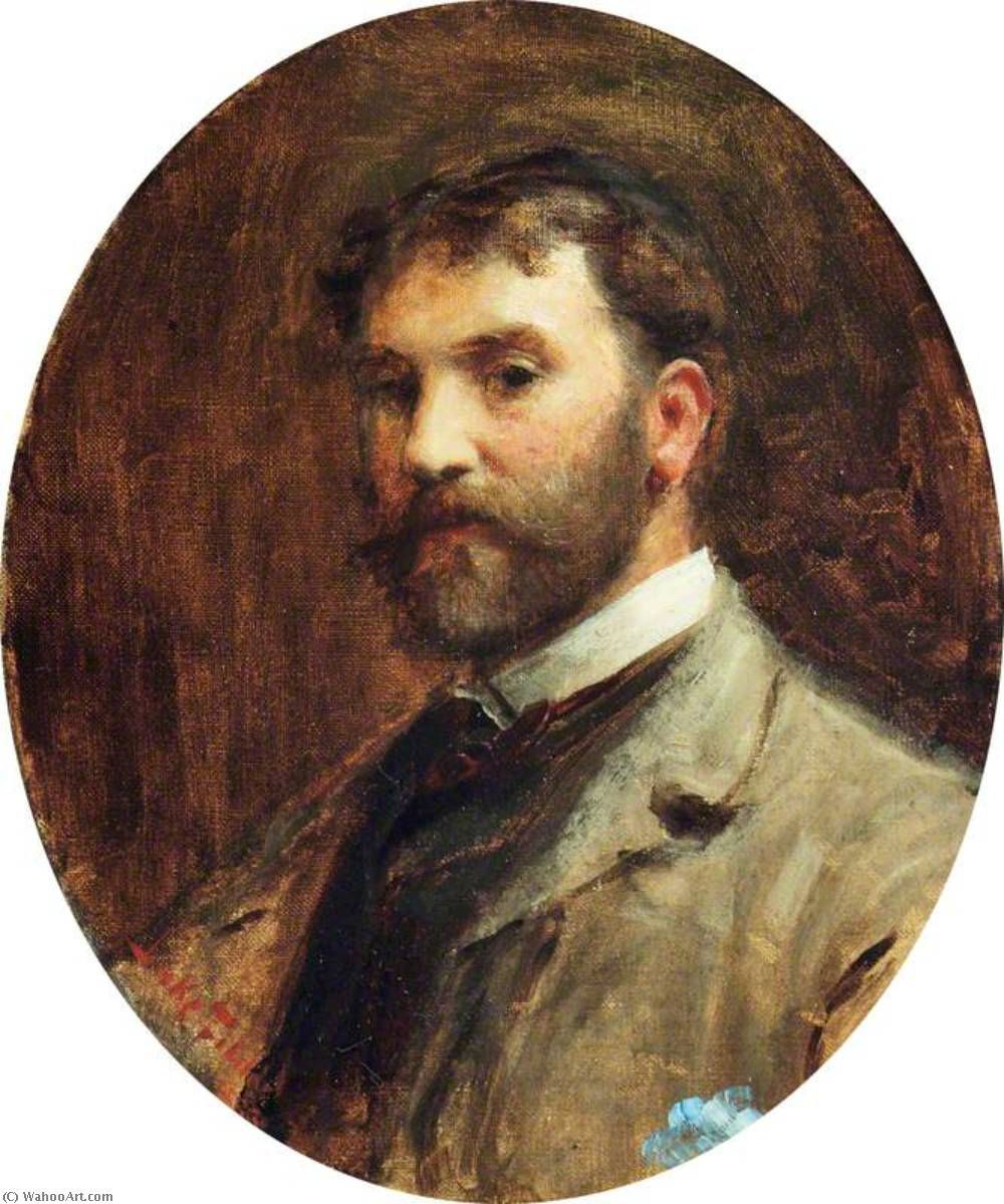 Self Portrait — Samuel Ljuk Fildes