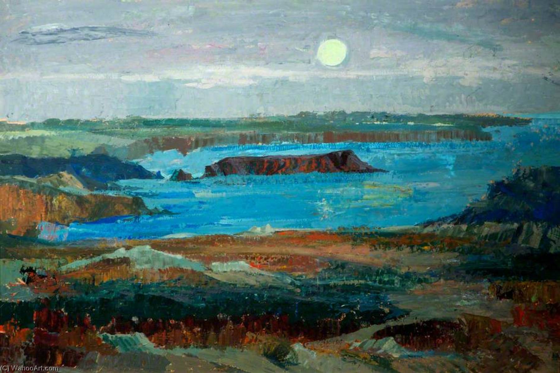 Gateholm And The Moon — Ray Howard Jones