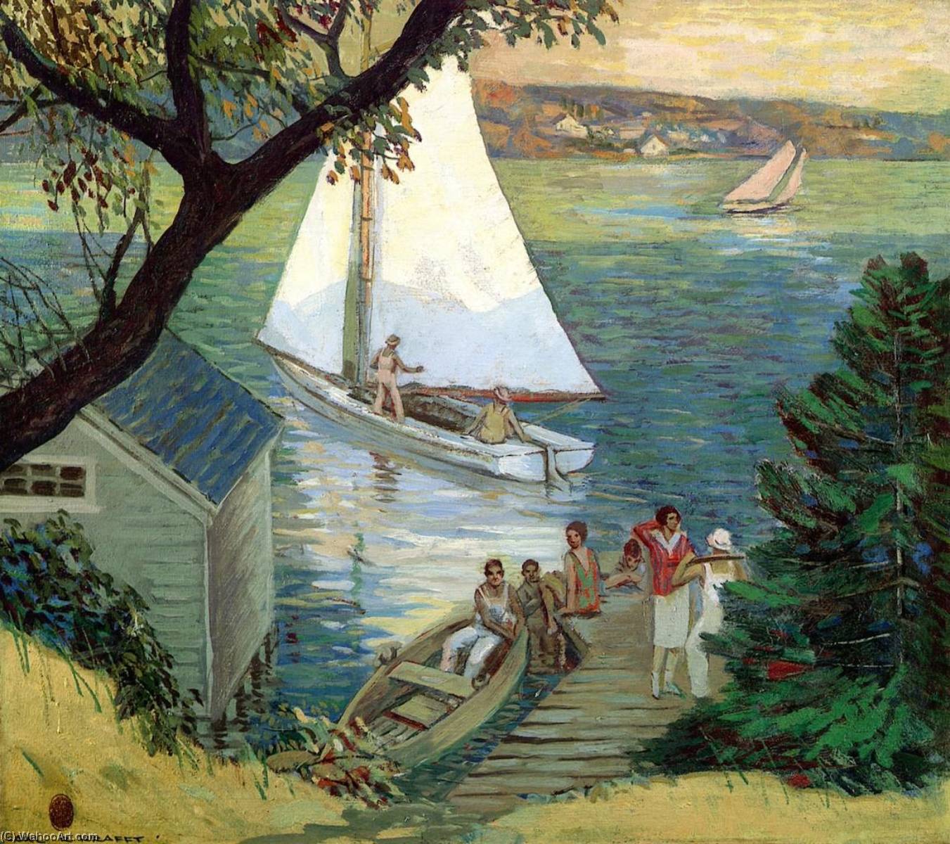 Holiday (lake Geneva) — Carl R Krafft