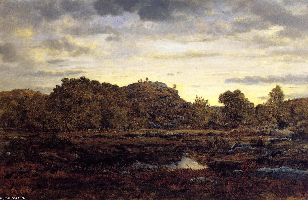 The Gorges D-apremont At Modday — Théodore Rousseau (pierre Etienne Théodore Rousseau)