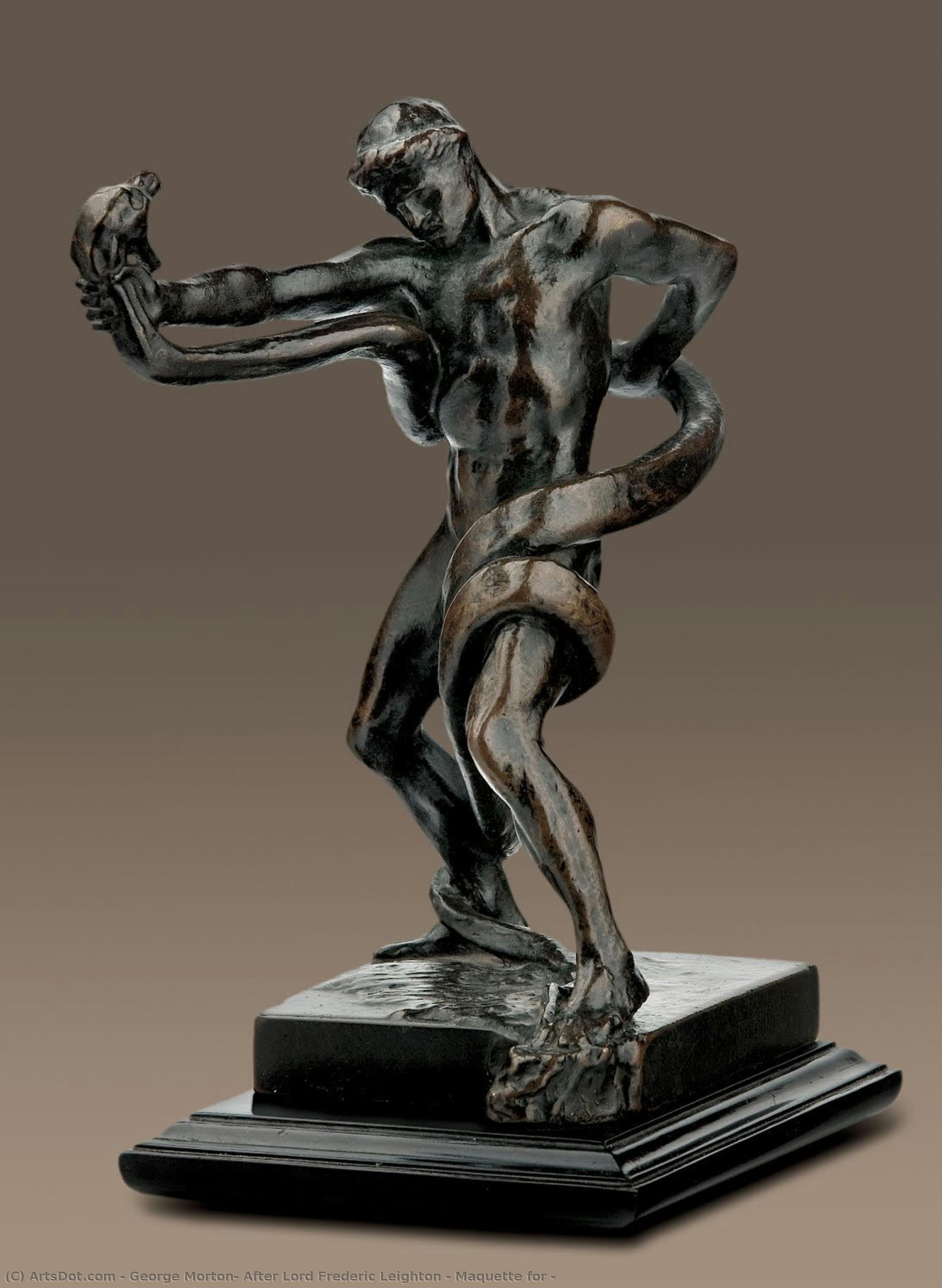 Maquette For — George Morton; After Lord Frederic Leighton