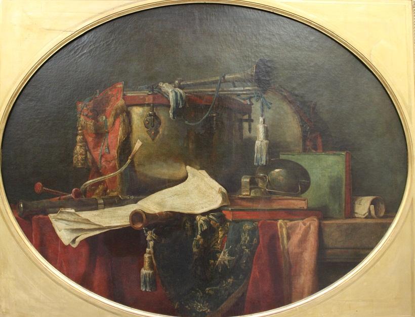 The Instruments Of Military Music — Jean-baptiste-siméon Chardin
