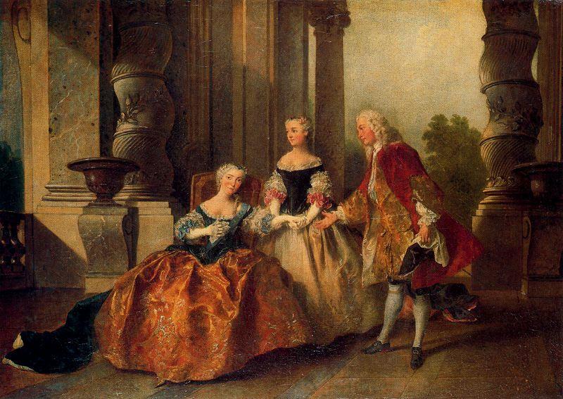A Scene Of A Tragedy Of Cornelius''the Countess Of Essex '' — Nicolas Lancret
