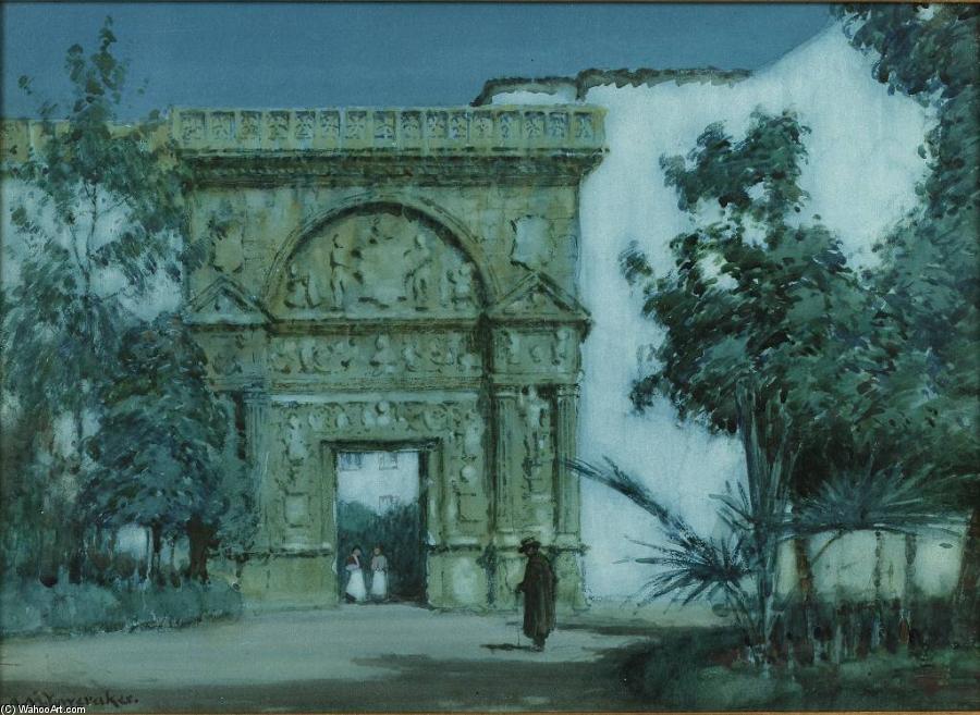 Moonlight, Cordoba — Albert Moulton Foweraker