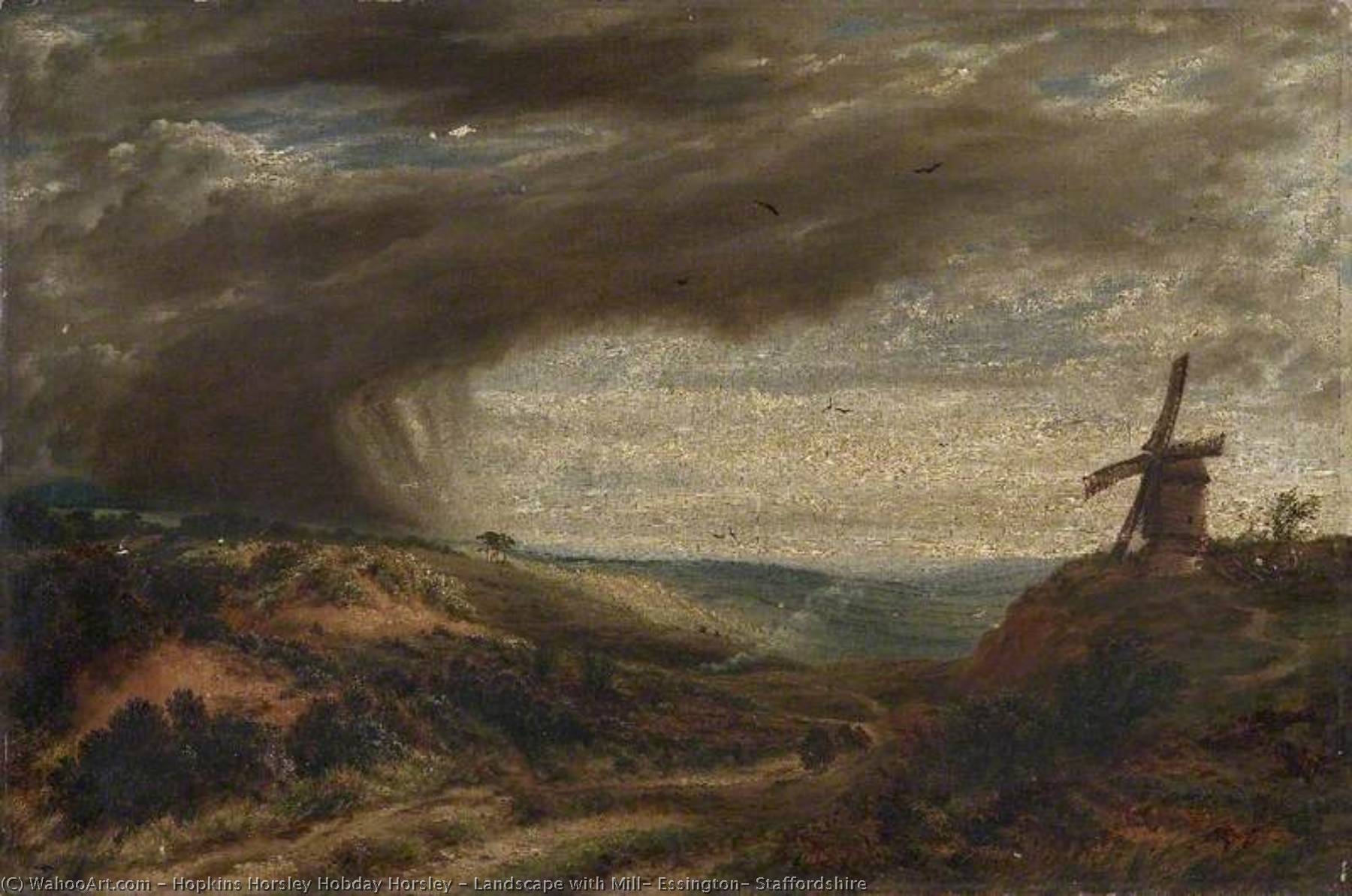 Landscape With Mill, Essington, Staffordshire — Hopkins Horsley Hobday Horsley