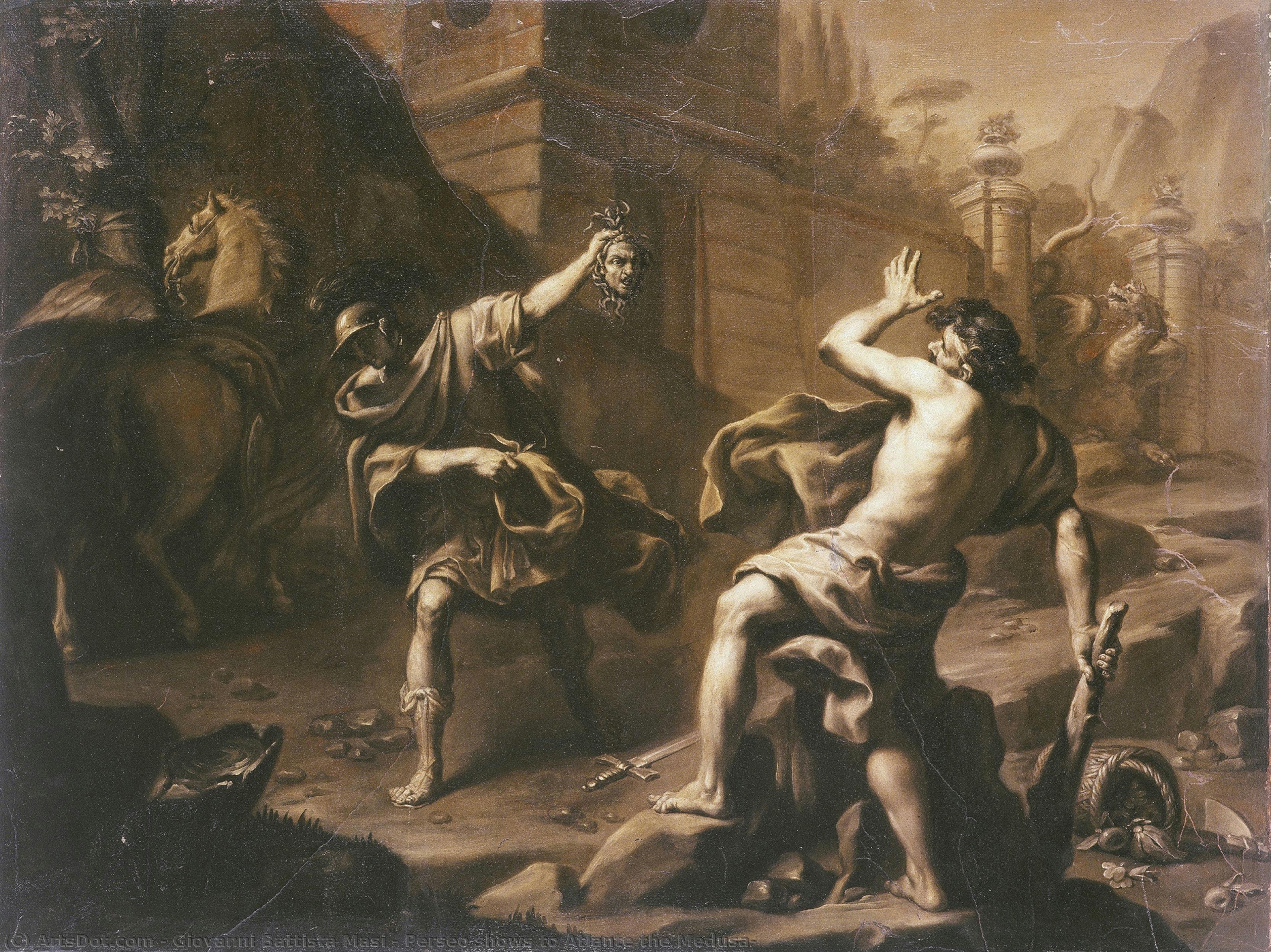 Perseo Shows To Atlante The Medusa — Giovanni Battista Masi