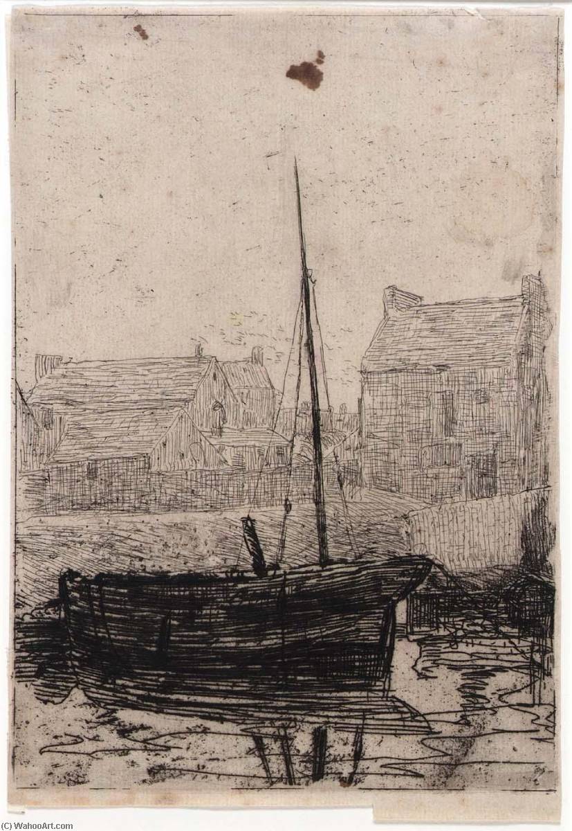 Boat Moored Isle Of Man — Julian Alden Weir