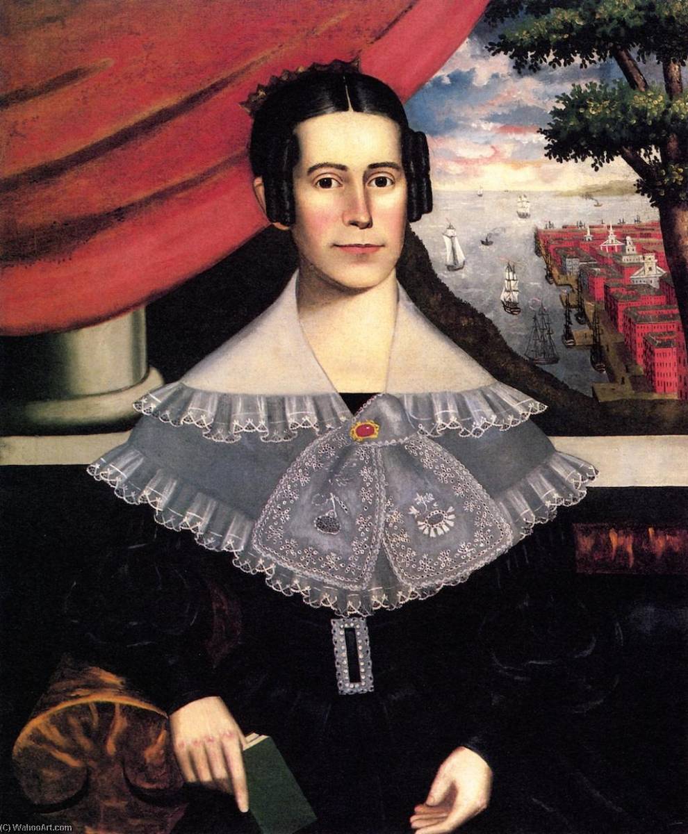 Louisa (clarissa ) Gallond Cook — Erastus Salisbury Field