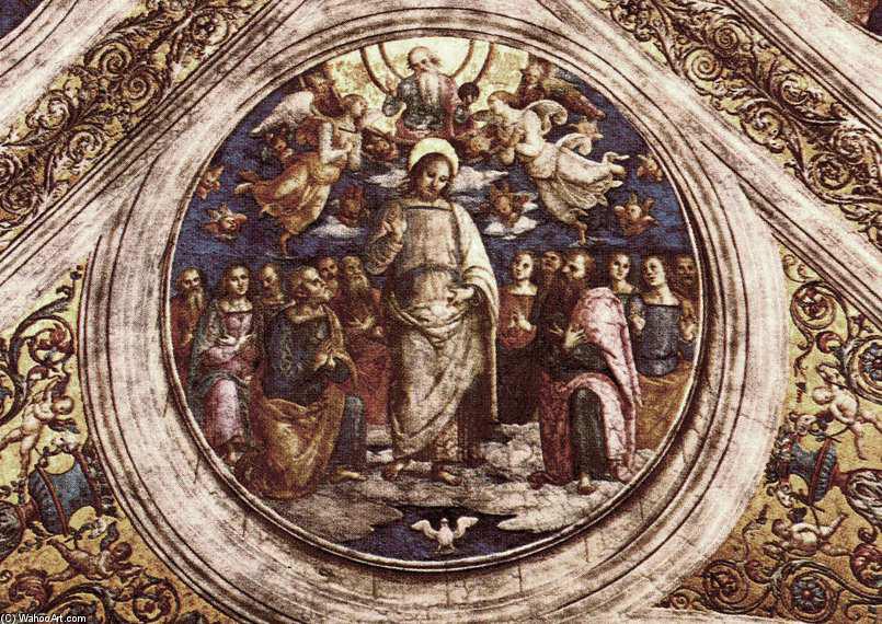 The Holy Trinity And The Apostles — Vannucci Pietro (le Perugin)