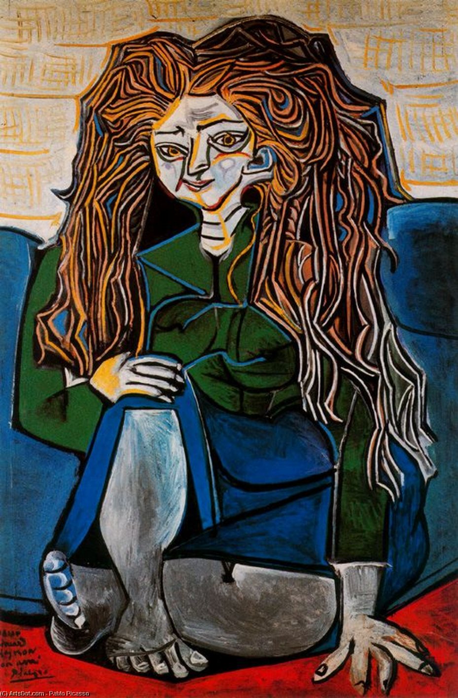 Portrait Of Madame H.p — Pablo Picasso