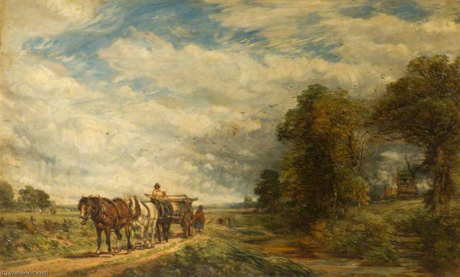 Team Of Horses — Charles Thomas Burt