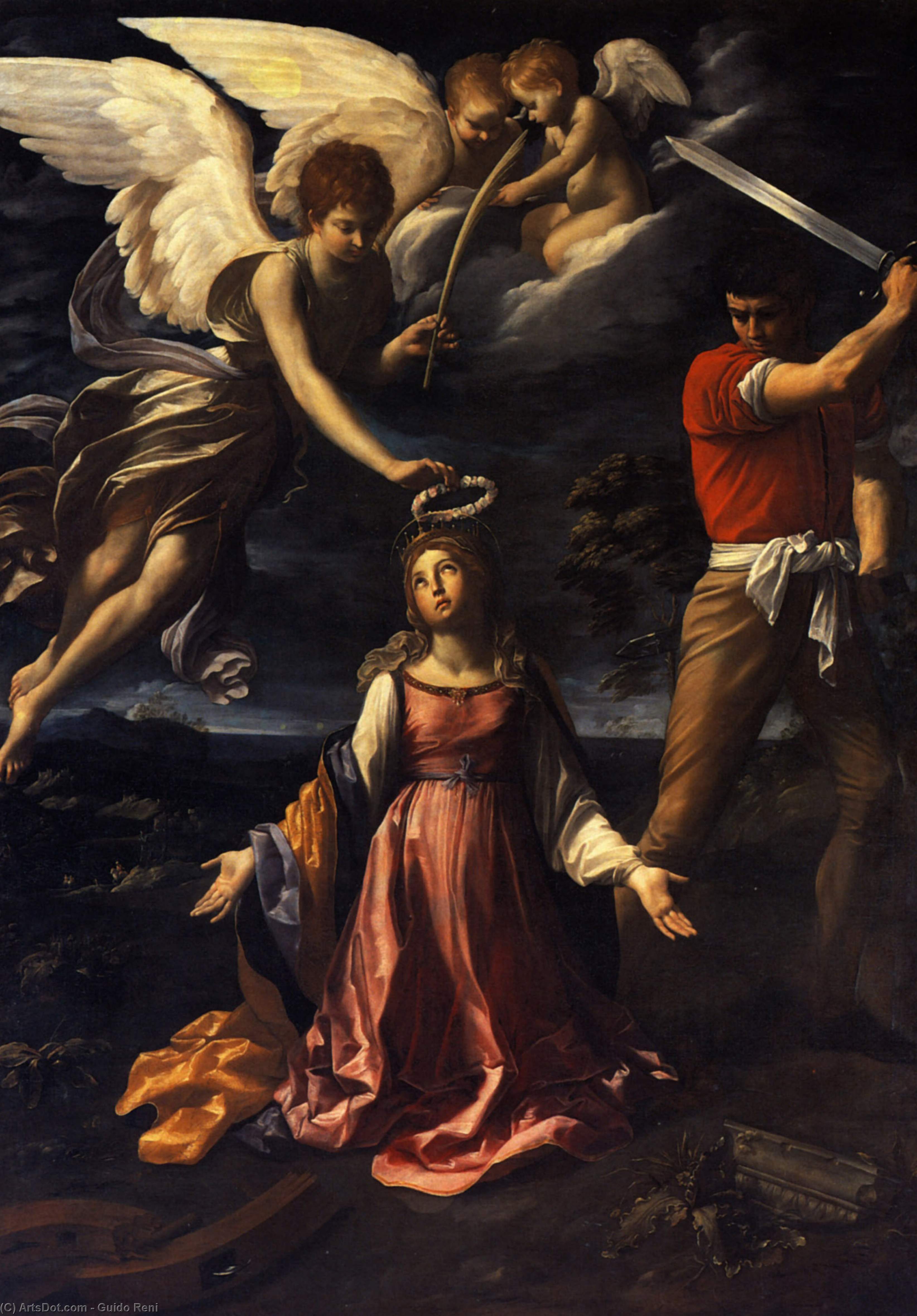 Martyrdom Of Saint Catherine Of Alexandria — グイド・レーニ
