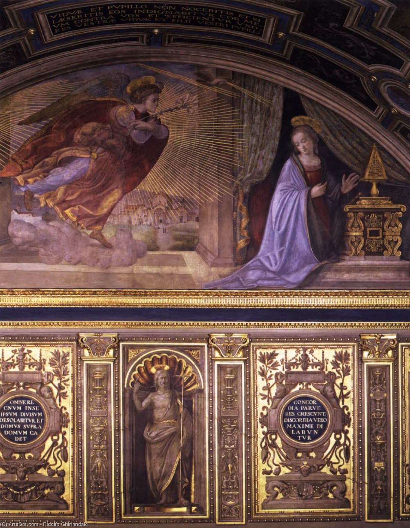 Annunciation — Michele Di Ridolfo Del Ghirlandaio (michele Tosini)