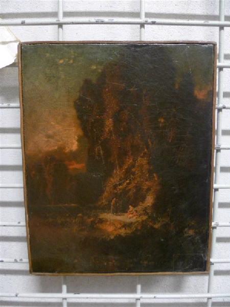 Paysage Au Crepuscule — Guignet Adrien