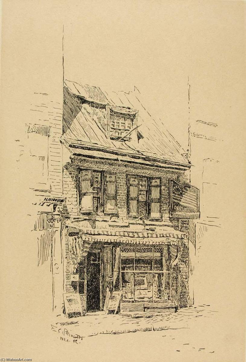 House Where First American Flag Was Made — Ernest Clifford Peixotto