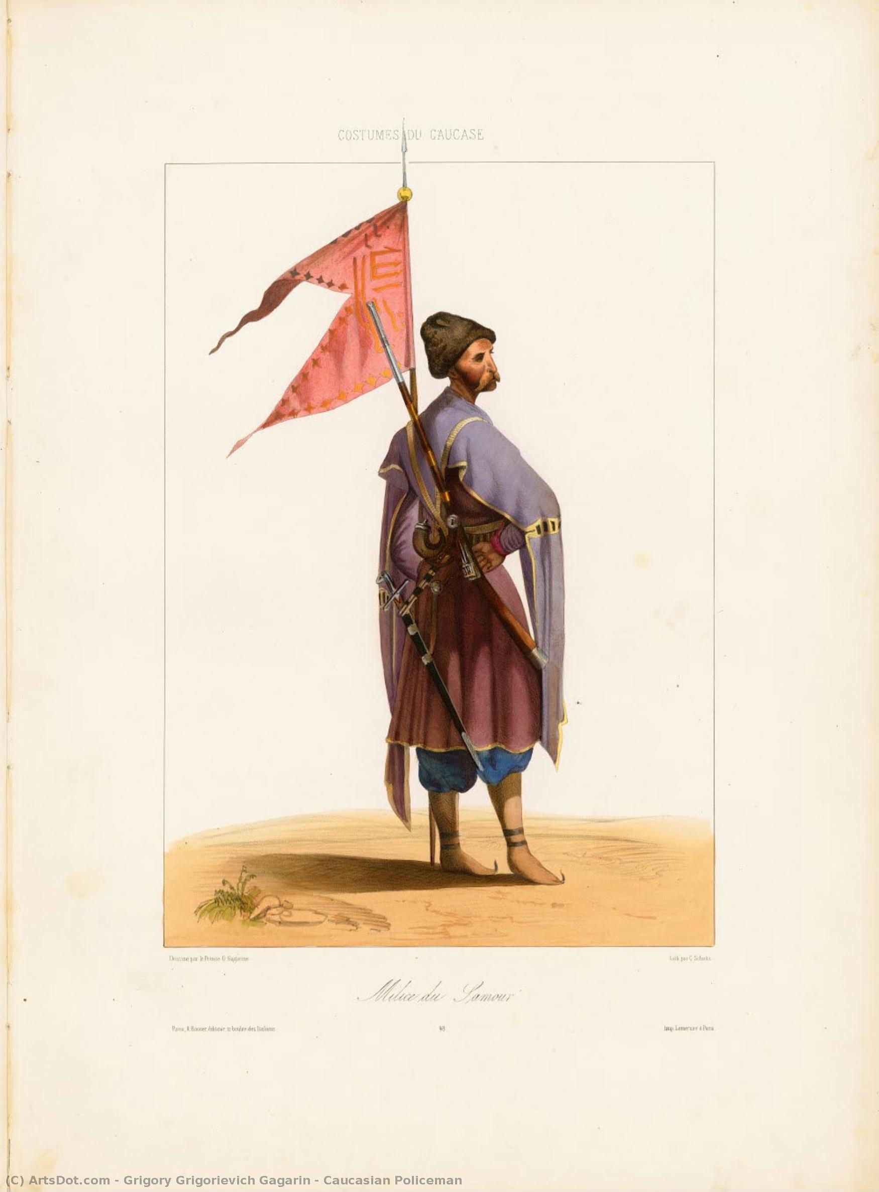 Caucasian Policeman — Grigory Grigorievich Gagarin