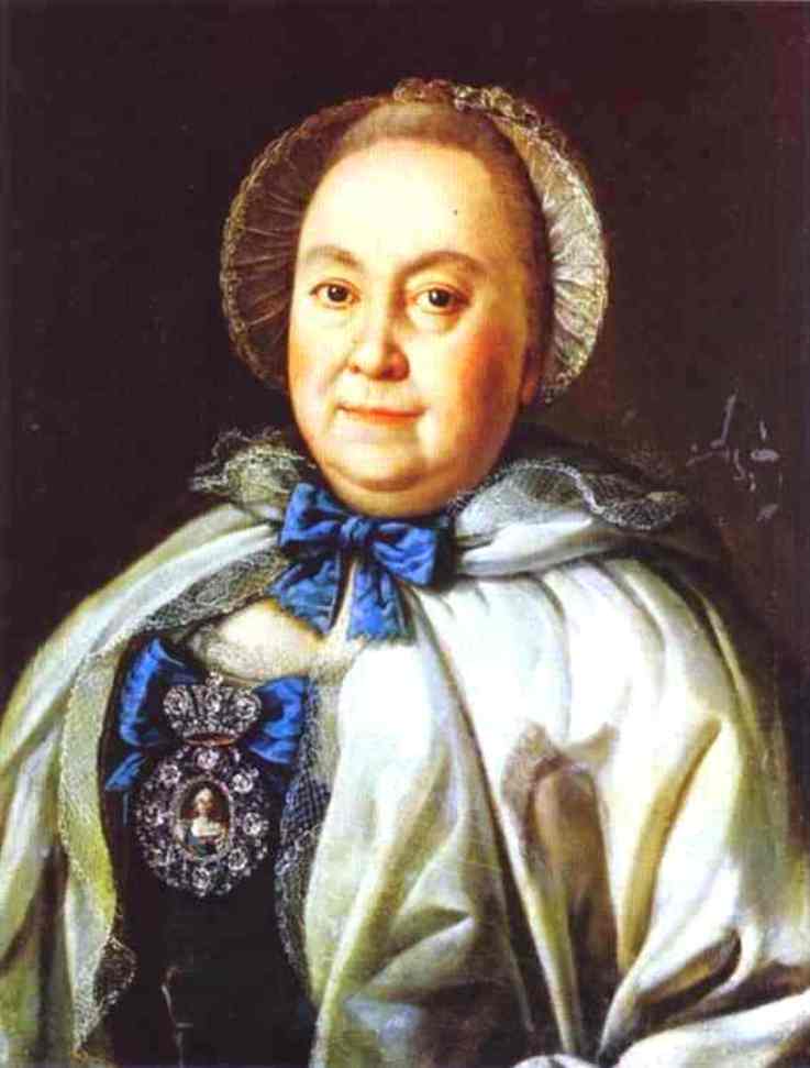 Portrait Of Countess M. A. Rumyantzeva — Aleksey Petrovich Antropov