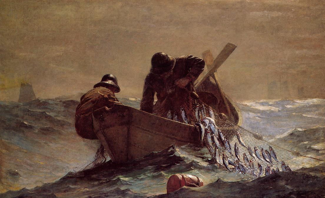 The Herring Net — Винслоу Хомер