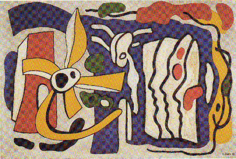 Composition Of The Three Profiles — Леже