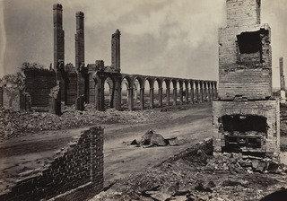 Ruins Of The R.r. Depot, Charleston From The Album Photographic Views Of Sherman's Campaign(1866) — George Grey Barnard