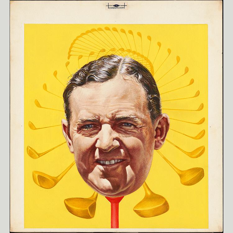 Bobby Locke — Boris Chaliapin