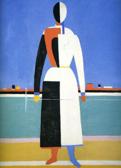 Woman With Rake — Kasimir Sewerinowitsch Malewitsch