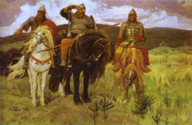 Three Bogatyrs — Victor Vasnetsov