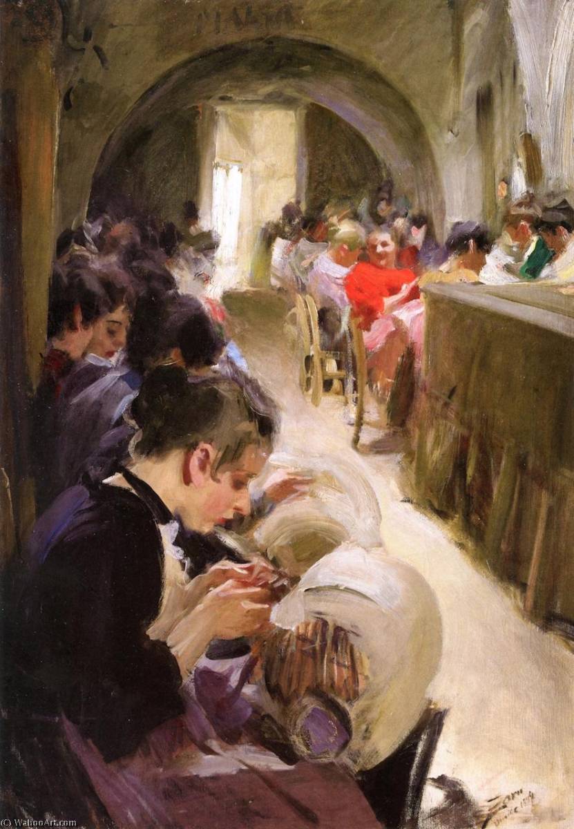 The Lace Makers — Anders Leonard Zorn
