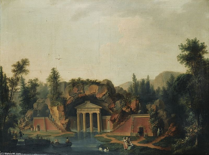 La Folie Saint James In Neuilly Sur Seine — Claude Louis Chatelet