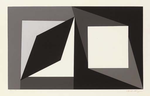Homage To Malevich — Victor Vasarely