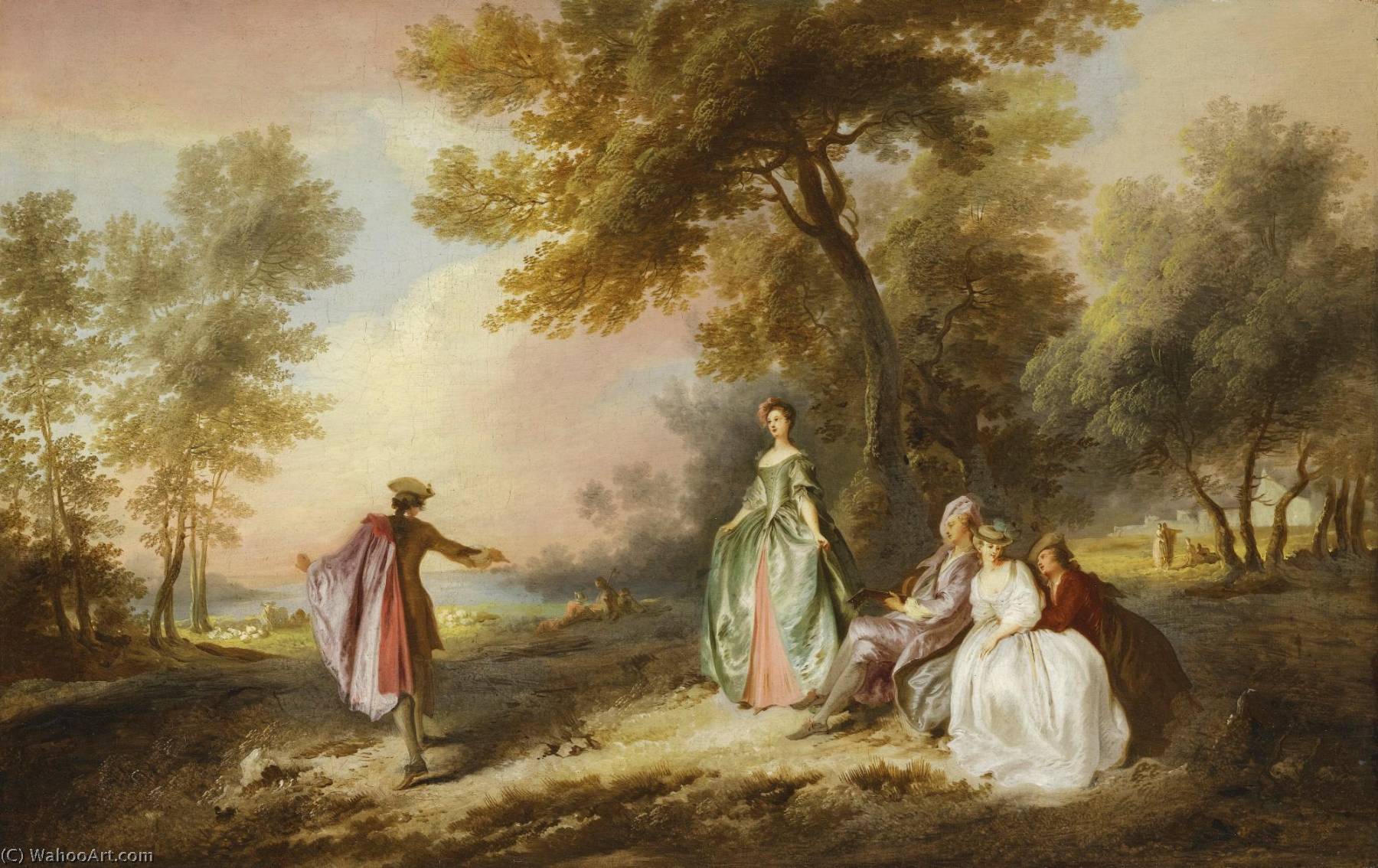 A Fête Champêtre — Pierre Antoine Quillard