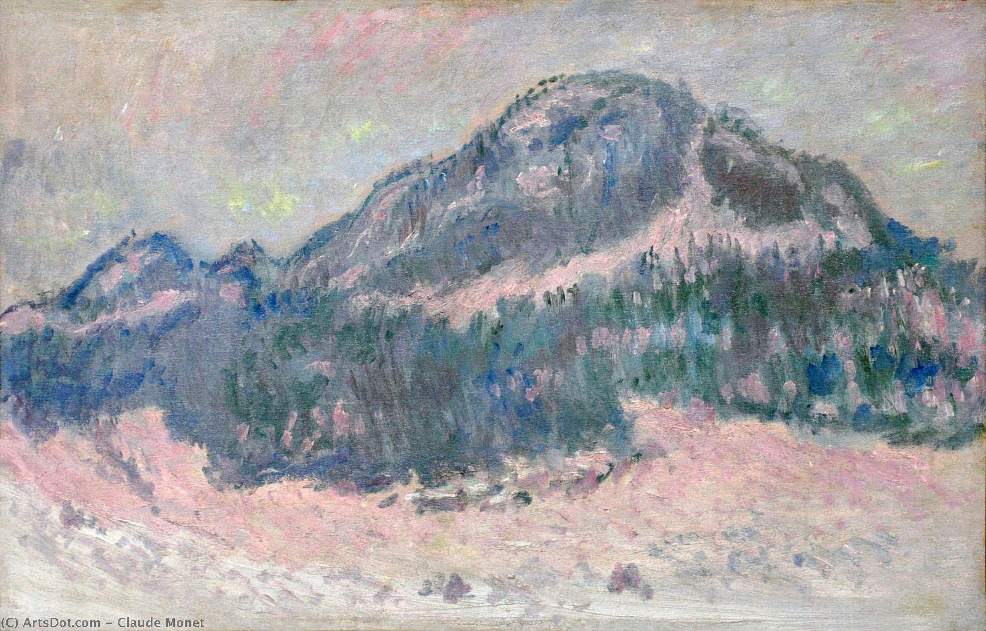 Mount Kolsaas, Rose Reflection — Клод Моне