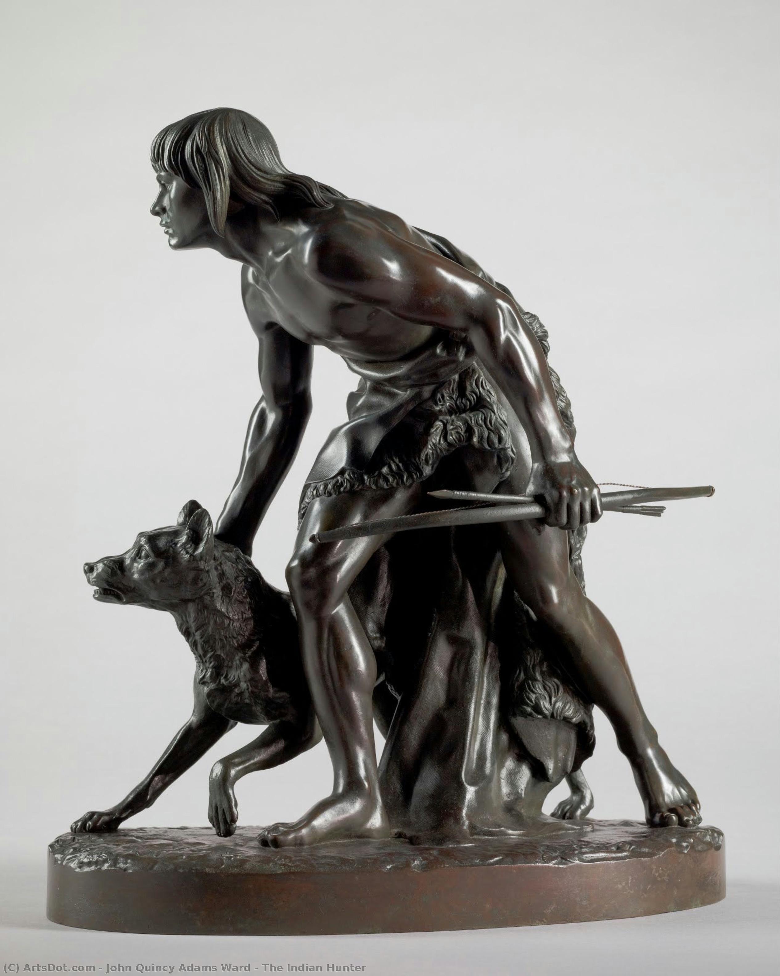 The Indian Hunter — John Quincy Adams Ward