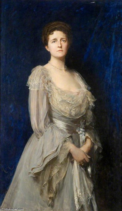 Mrs Edwin Tate — Sir Hubert Von Herkomer