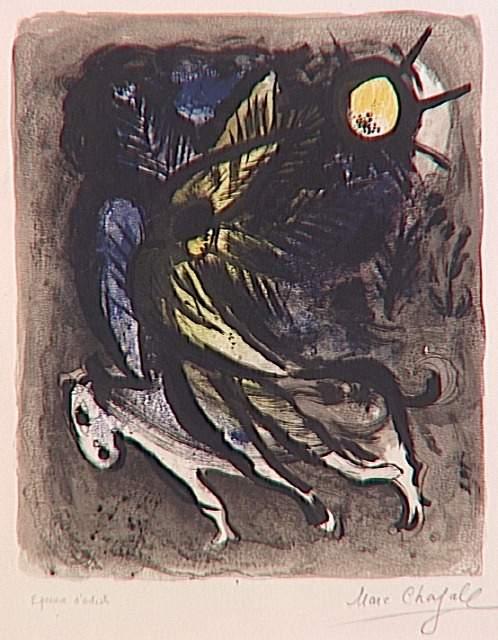 An Angel — Марк Шагал