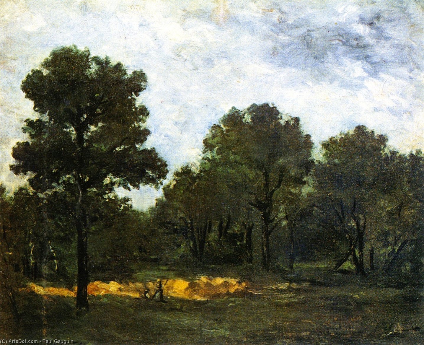 Clearing Ii — Eugène Henri Paul Gauguin