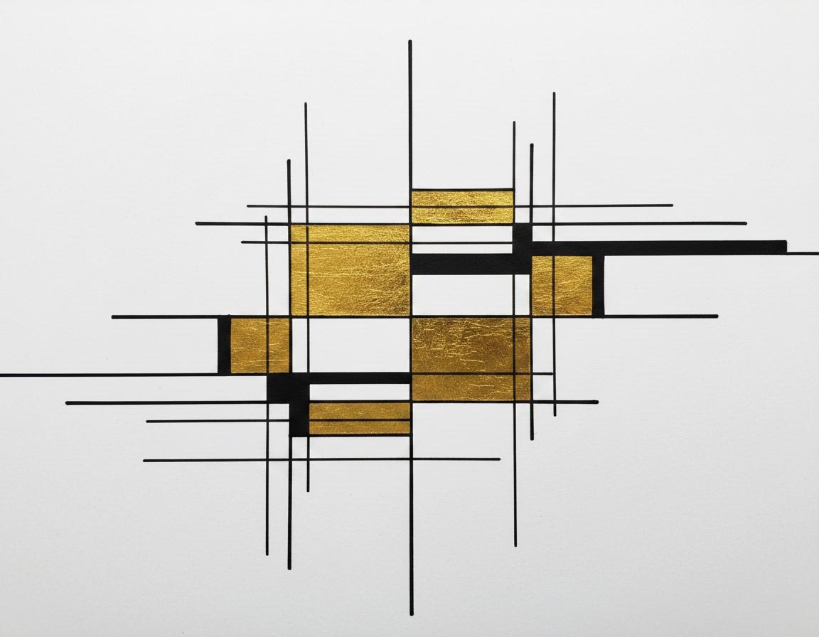 Gilded Equilibrium: A Study In Structural Gold — Océane Thomas