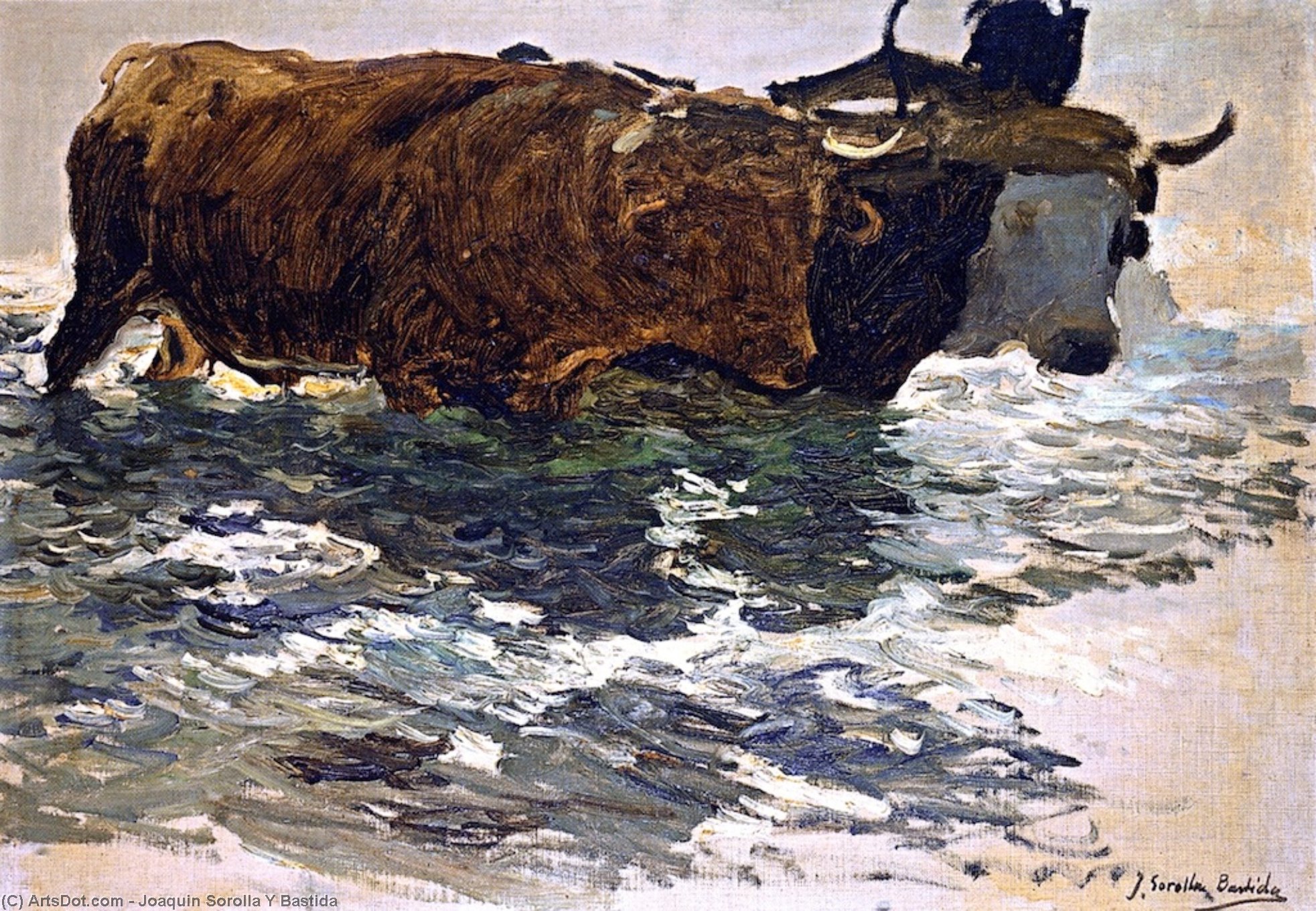 La Vuelta De La Pesca (estudio) — Joaquín Sorolla Y Bastida