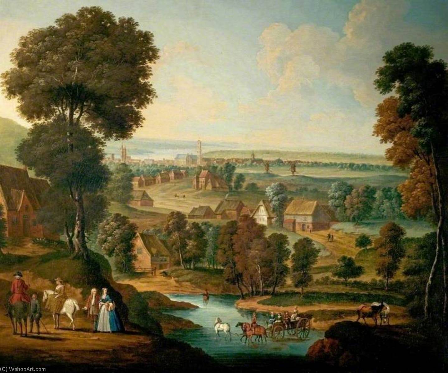 River Landscape — Thomas Smith