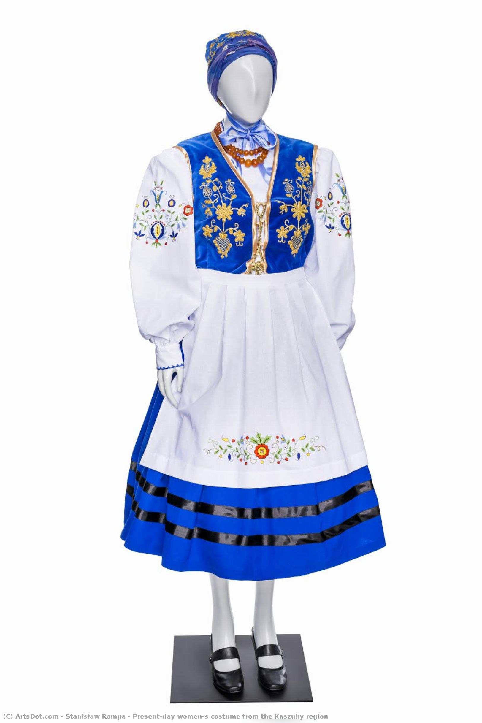 Present-day Women’s Costume From The Kaszuby Region — Stanisław Rompa