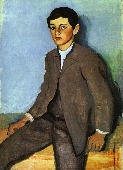 Farmboy From Tegernsee (tegernseer Bauernjunge) — August Macke