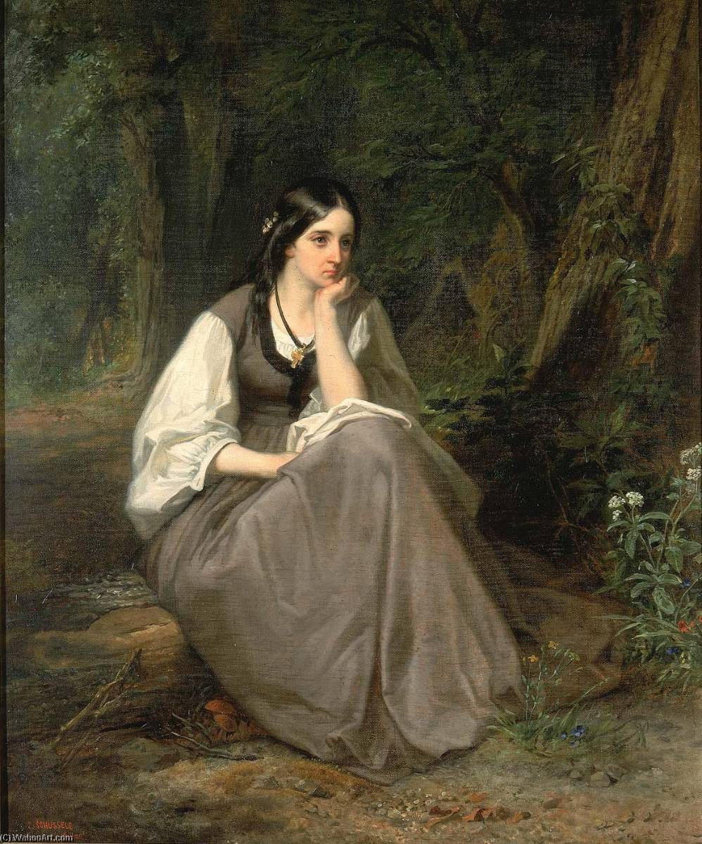 Evangeline — Christian Schussele