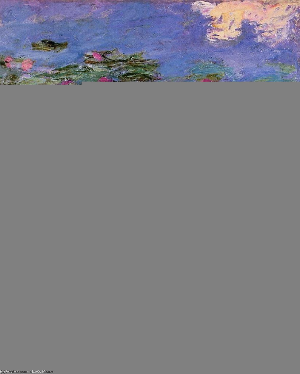 Red Water-lilies — Claude Monet