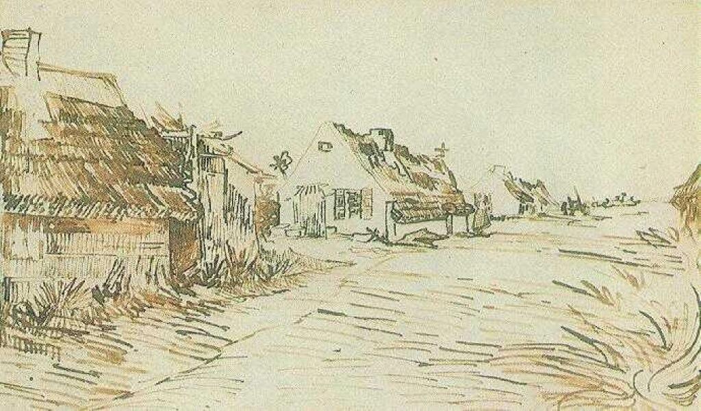 Casitas En Saintes-maries — Vincent Willem Van Gogh